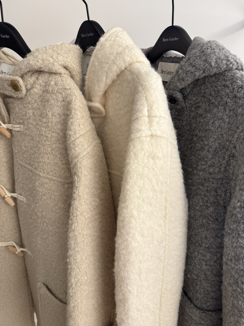 BIEN GARDER韓國代購㊣女士新款熱賣25秋冬職業中長款大衣BIEN GARDER中長款大衣