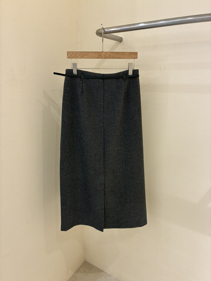 MUSE-P東大門㊣直郵女士新品推薦熱賣人氣長裙不含腰帶羊毛MUSE-P長裙