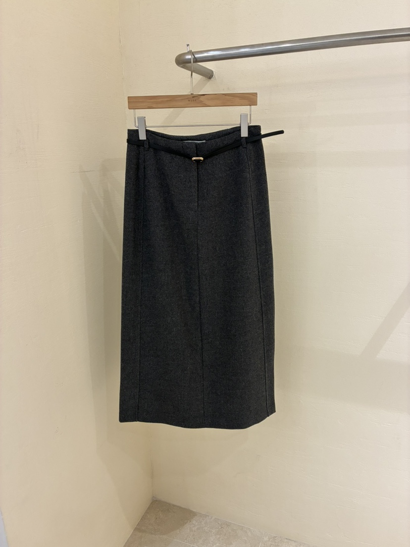 MUSE-P東大門㊣直郵女士新品推薦熱賣人氣長裙不含腰帶羊毛MUSE-P長裙圖色1