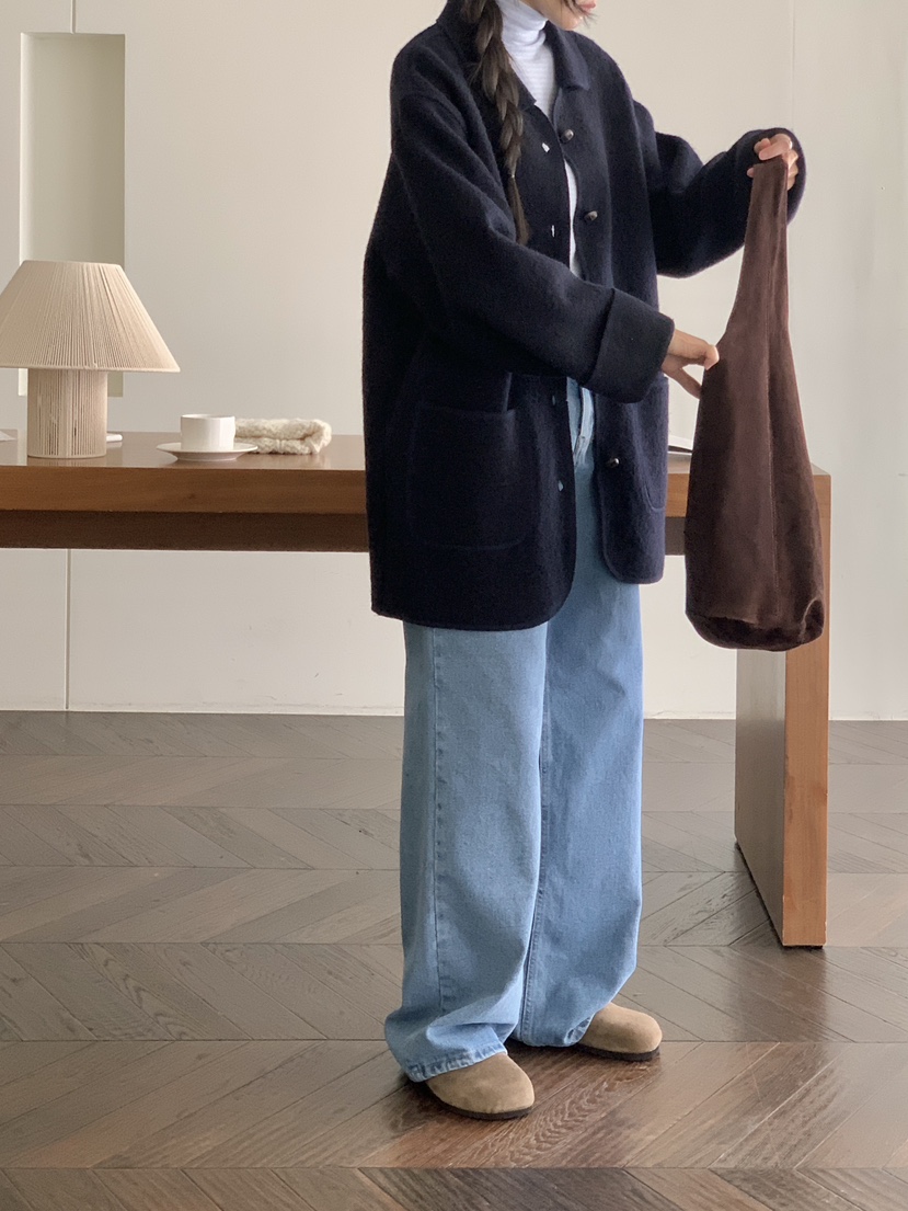 WOOD韓國直郵㊣女裝新品職業休閑時尚熱賣人氣推薦25秋冬長袖T恤WOOD長袖T恤