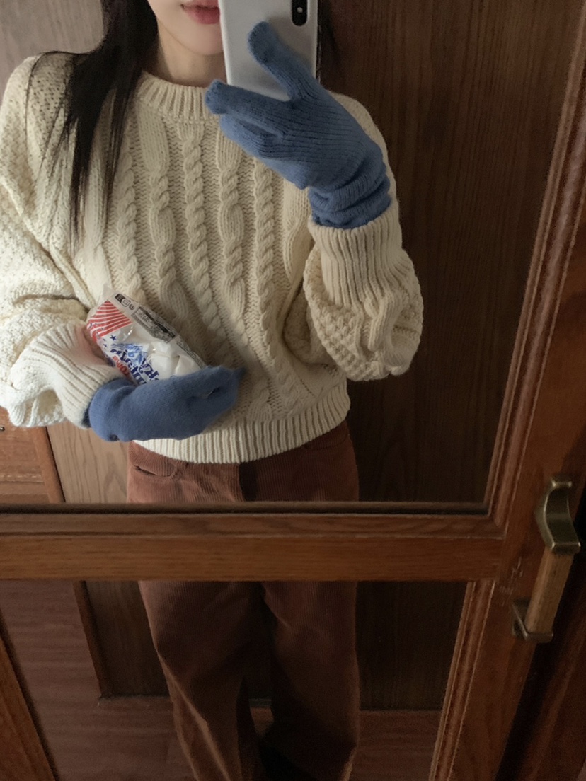 WOOD東大門㊣實拍女士新款25秋冬推薦職業熱賣時尚人氣毛衣WOOD毛衣