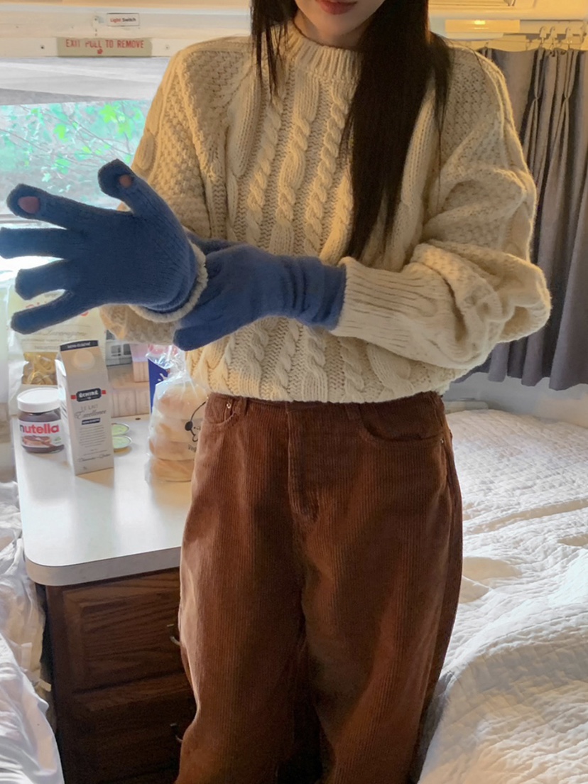 WOOD東大門㊣實拍女士新款25秋冬推薦職業熱賣時尚人氣毛衣WOOD毛衣