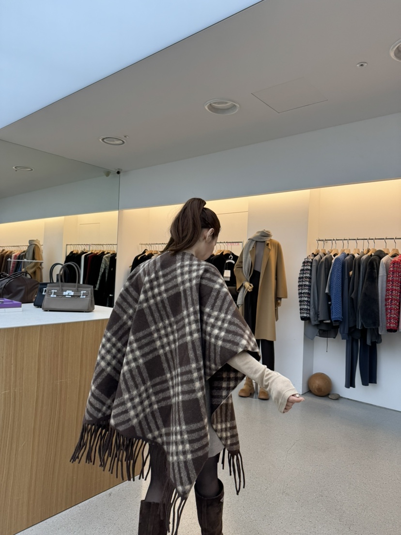 JUJU東大門㊣直郵女士新品職業時尚推薦25秋冬圍巾披肩圍巾JUJU圍巾/披肩