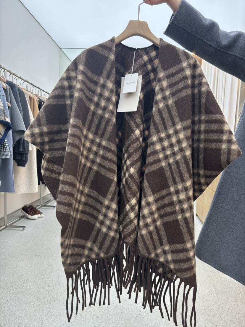 JUJU東大門㊣直郵女士新品職業時尚推薦25秋冬圍巾披肩圍巾JUJU圍巾/披肩圖色1