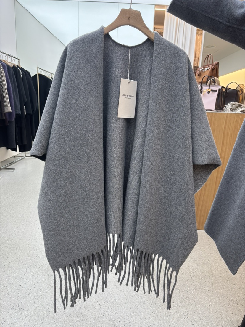 JUJU東大門㊣直郵女士新品職業時尚推薦25秋冬圍巾披肩圍巾JUJU圍巾/披肩圖色3