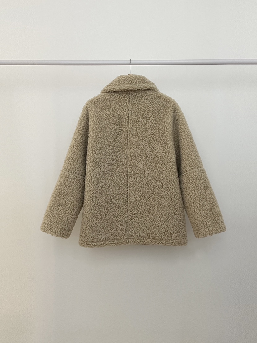 RE:OPENING韓國代購㊣女裝新款人氣職業熱賣中長款大衣兩面穿RE:OPENING中長款大衣