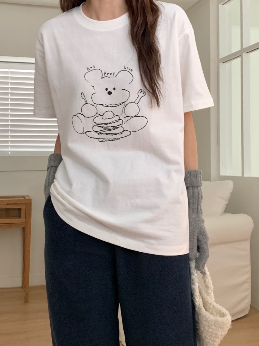 WOOD東大門㊣實拍女士新品人氣推薦休閑職業時尚25秋冬熱賣T恤WOODT恤