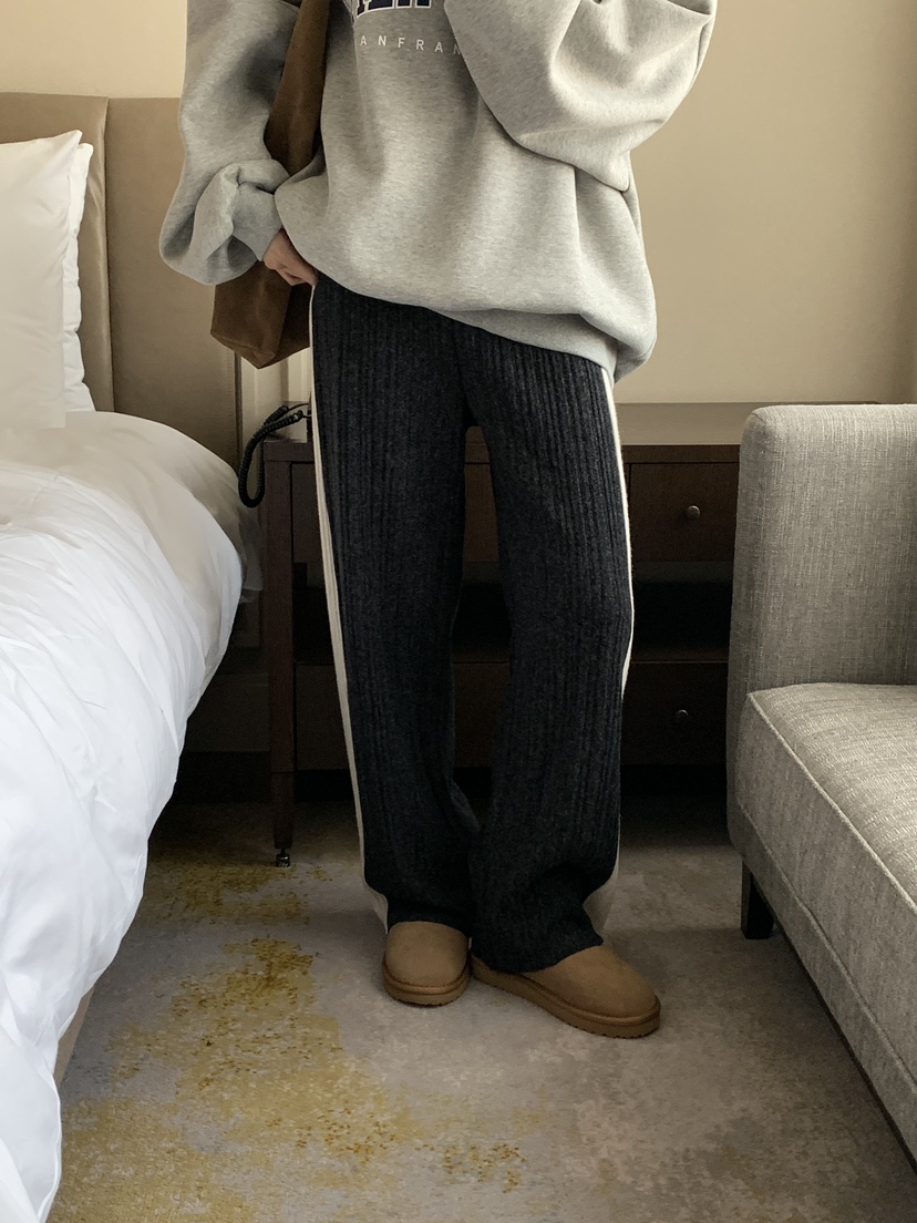 FRILL-T韓國直郵㊣女裝新品25秋冬休閑熱賣推薦時尚休閑褲FRILL-T休閑褲