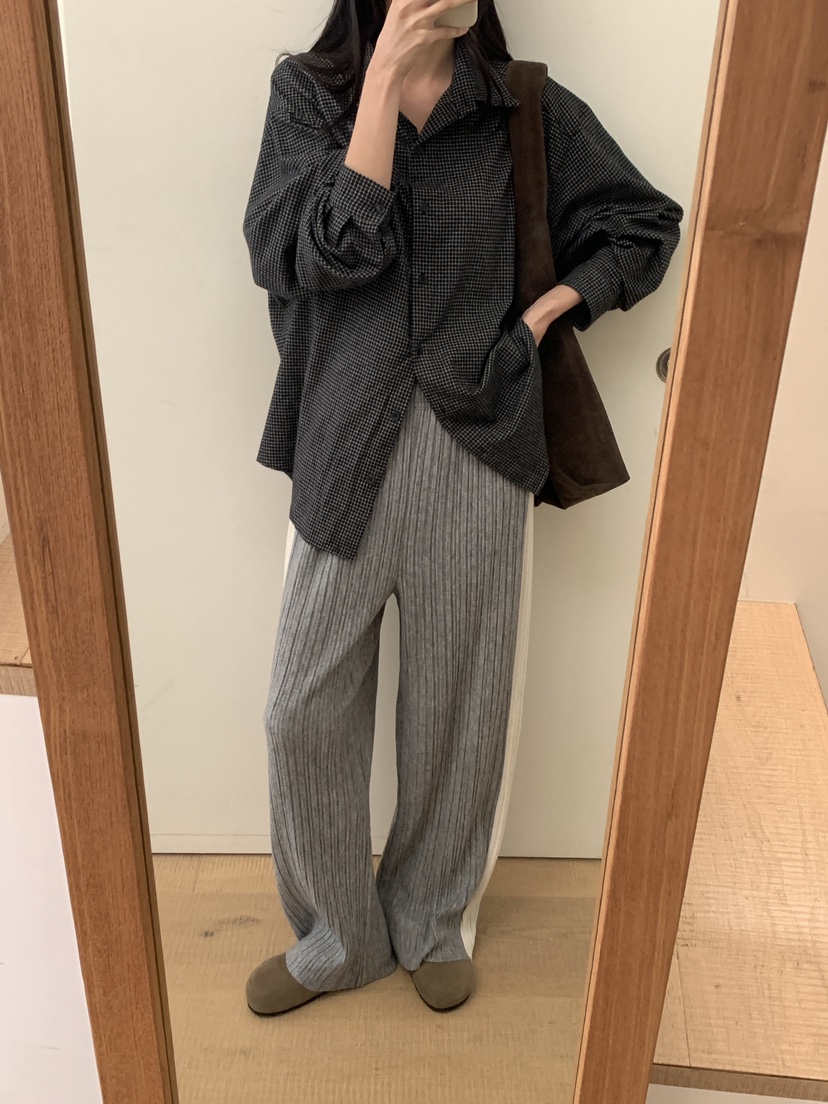 FRILL-T韓國直郵㊣女裝新品25秋冬休閑熱賣推薦時尚休閑褲FRILL-T休閑褲