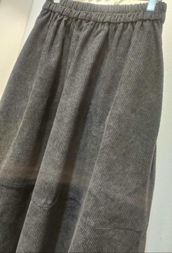 BLING BLING-S韓國代購㊣女裝新款職業25秋冬人氣長裙燈芯絨BLING BLING-S長裙