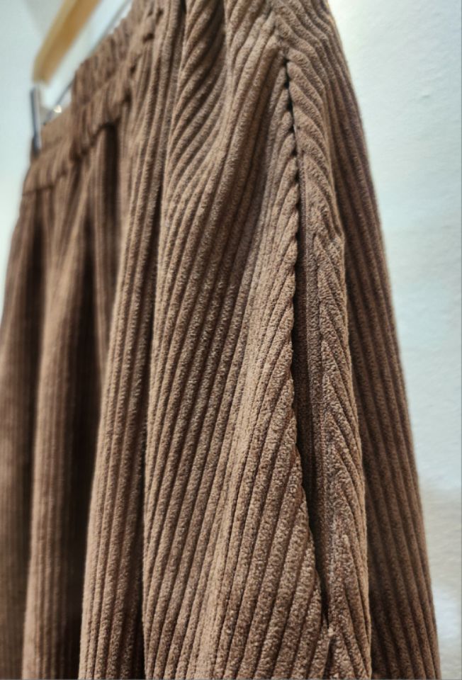 BLING BLING-S韓國代購㊣女裝新款職業25秋冬人氣長裙燈芯絨BLING BLING-S長裙