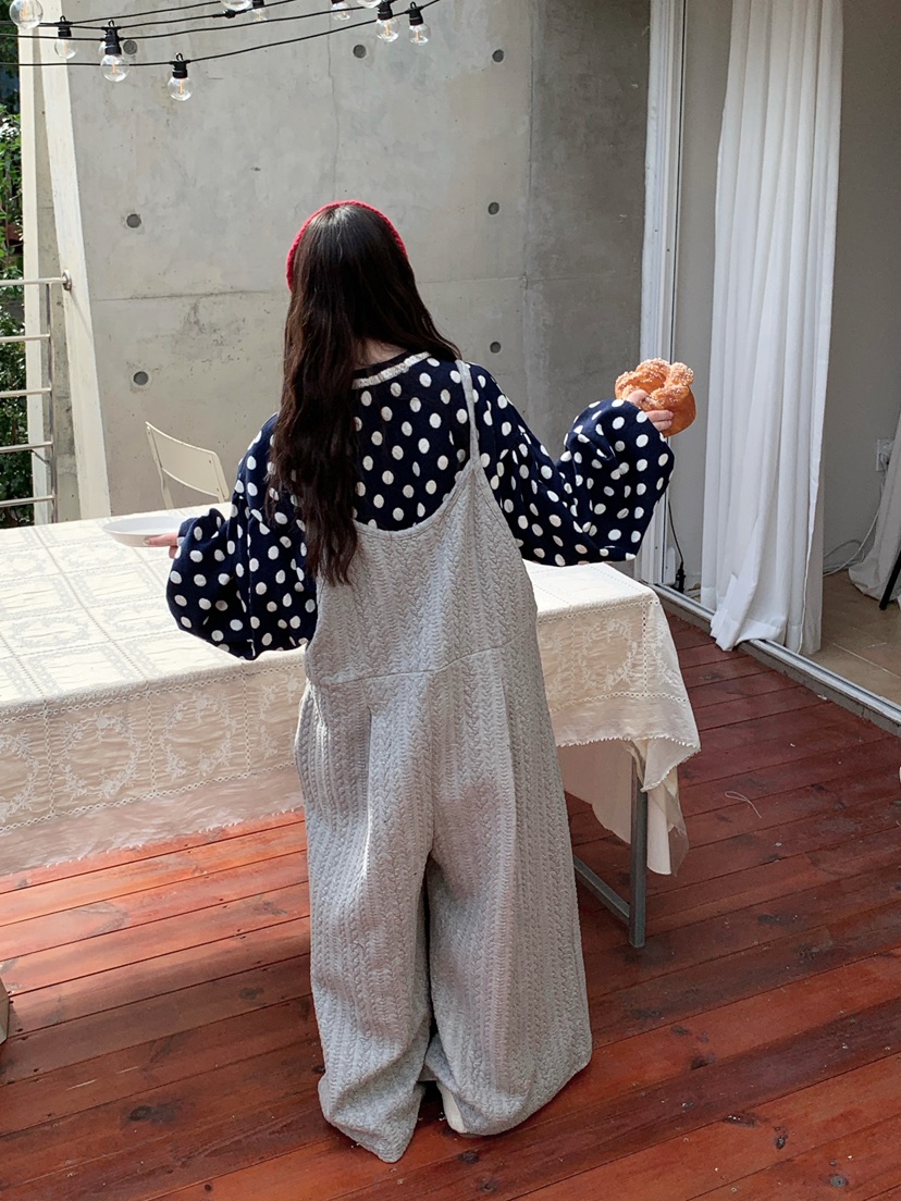 MAISONDEGLORY東大門㊣實拍女士新品熱賣休閑背帶褲不含內搭MAISON DE GLORY背帶褲