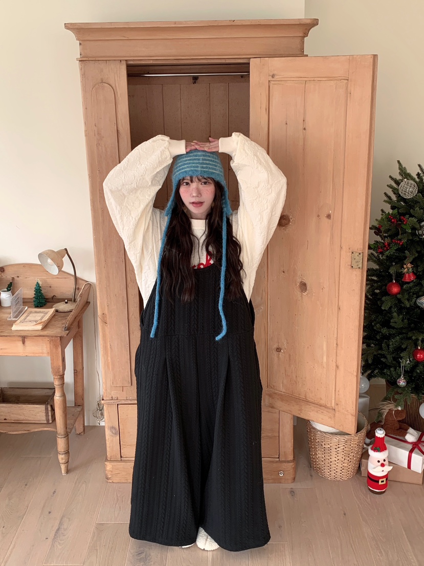 MAISONDEGLORY東大門㊣實拍女士新品熱賣休閑背帶褲不含內搭MAISON DE GLORY背帶褲