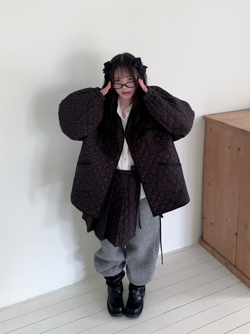 MAISONDEGLORY東大門㊣直郵女士新品推薦職業休閑夾克套裝絎縫MAISON DE GLORY夾克