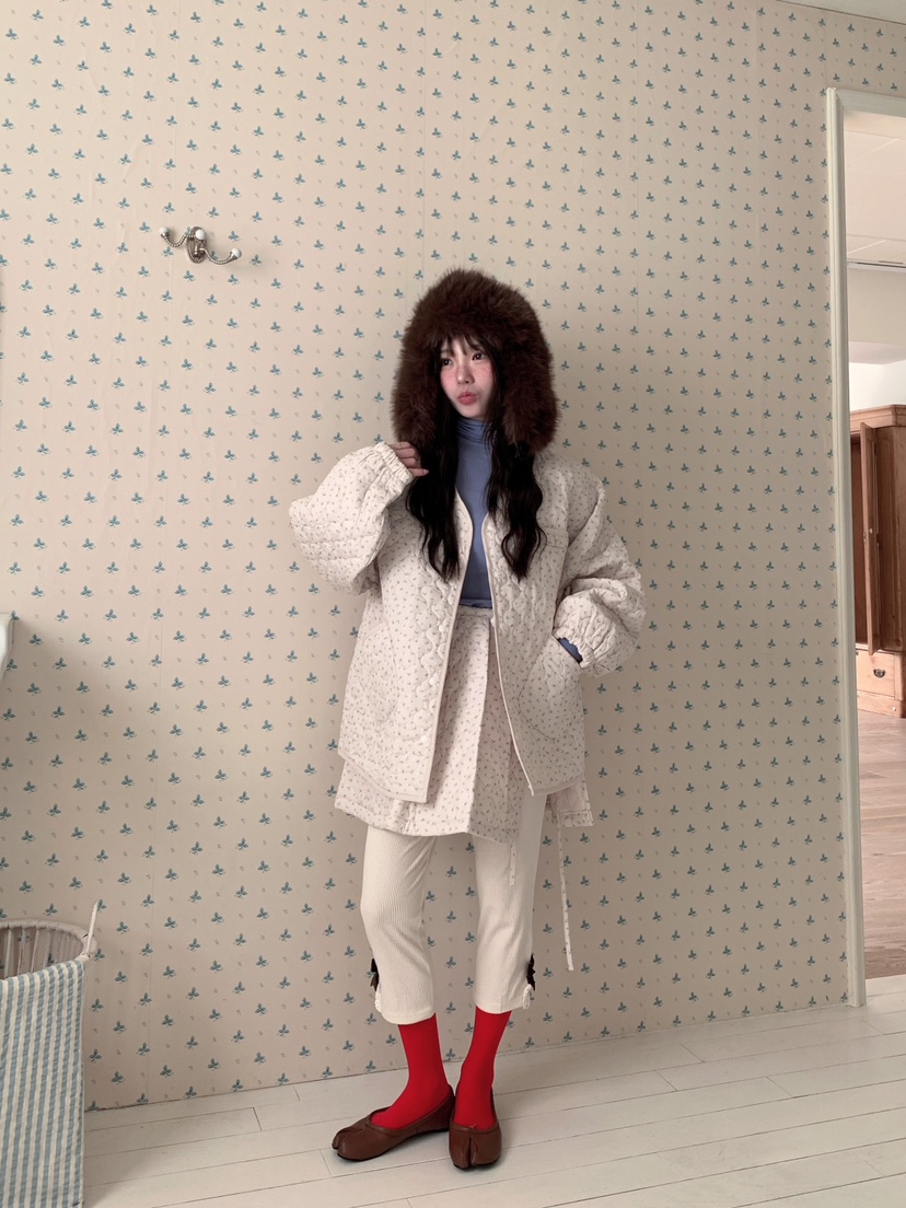 MAISONDEGLORY東大門㊣直郵女士新品推薦職業休閑夾克套裝絎縫MAISON DE GLORY夾克