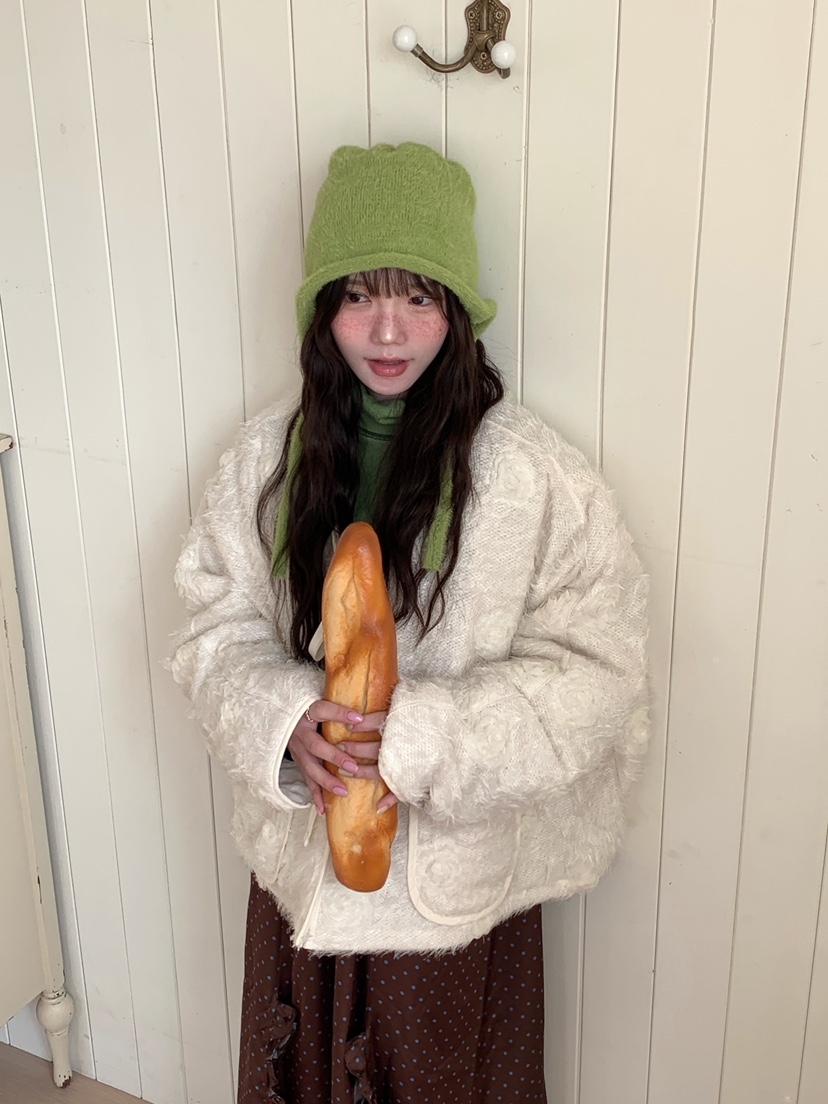 MAISONDEGLORY韓國直郵㊣女裝新款時尚人氣休閑25秋冬短款大衣MAISON DE GLORY短款大衣