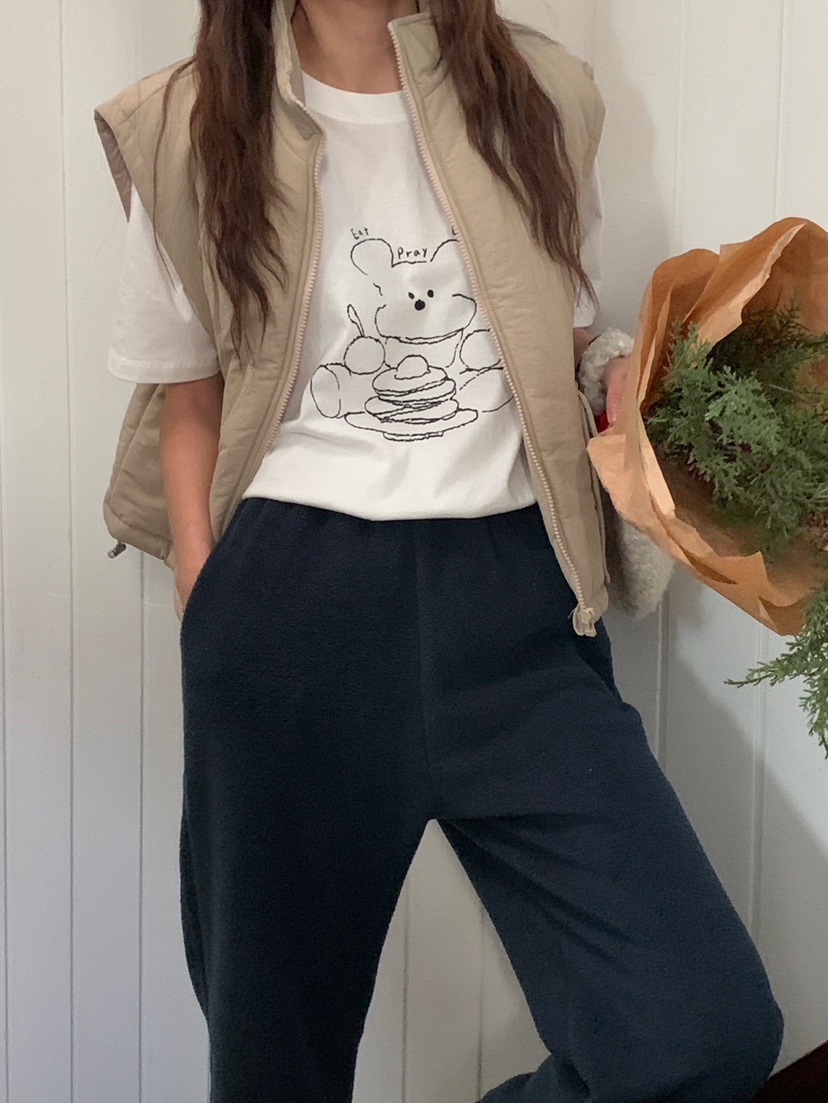 WOOD東大門㊣直郵女裝新品人氣休閑25秋冬時尚職業馬甲填充WOOD馬甲