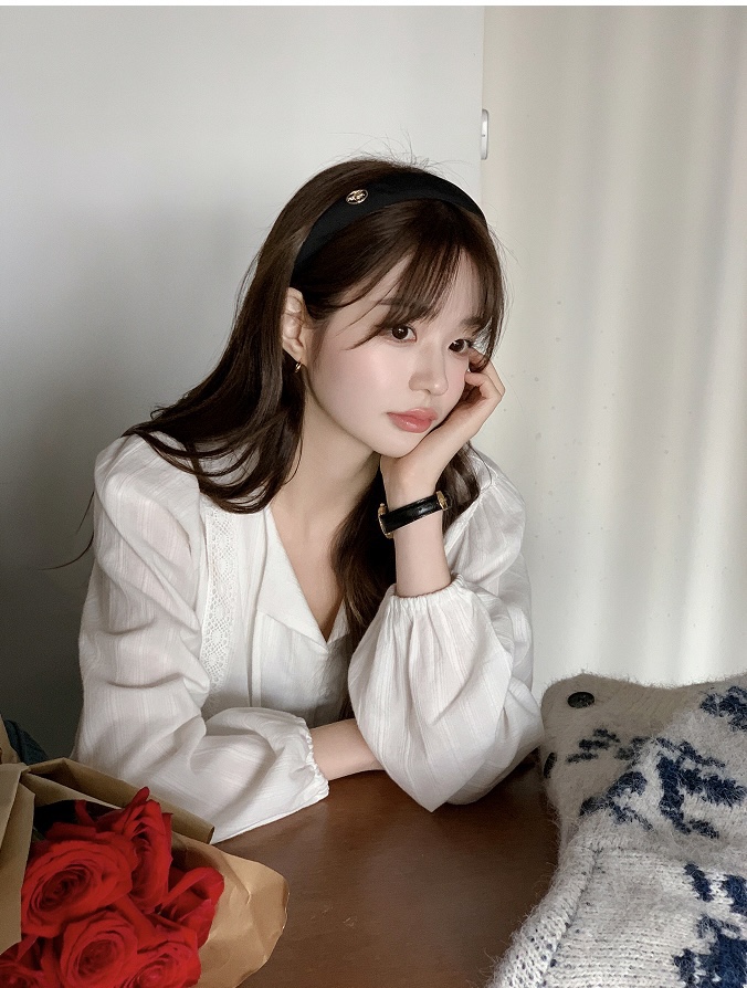 FRILL-T韓國代購㊣女士新品時尚熱賣推薦休閑職業襯衫蕾絲衫FRILL-T襯衫/蕾絲衫