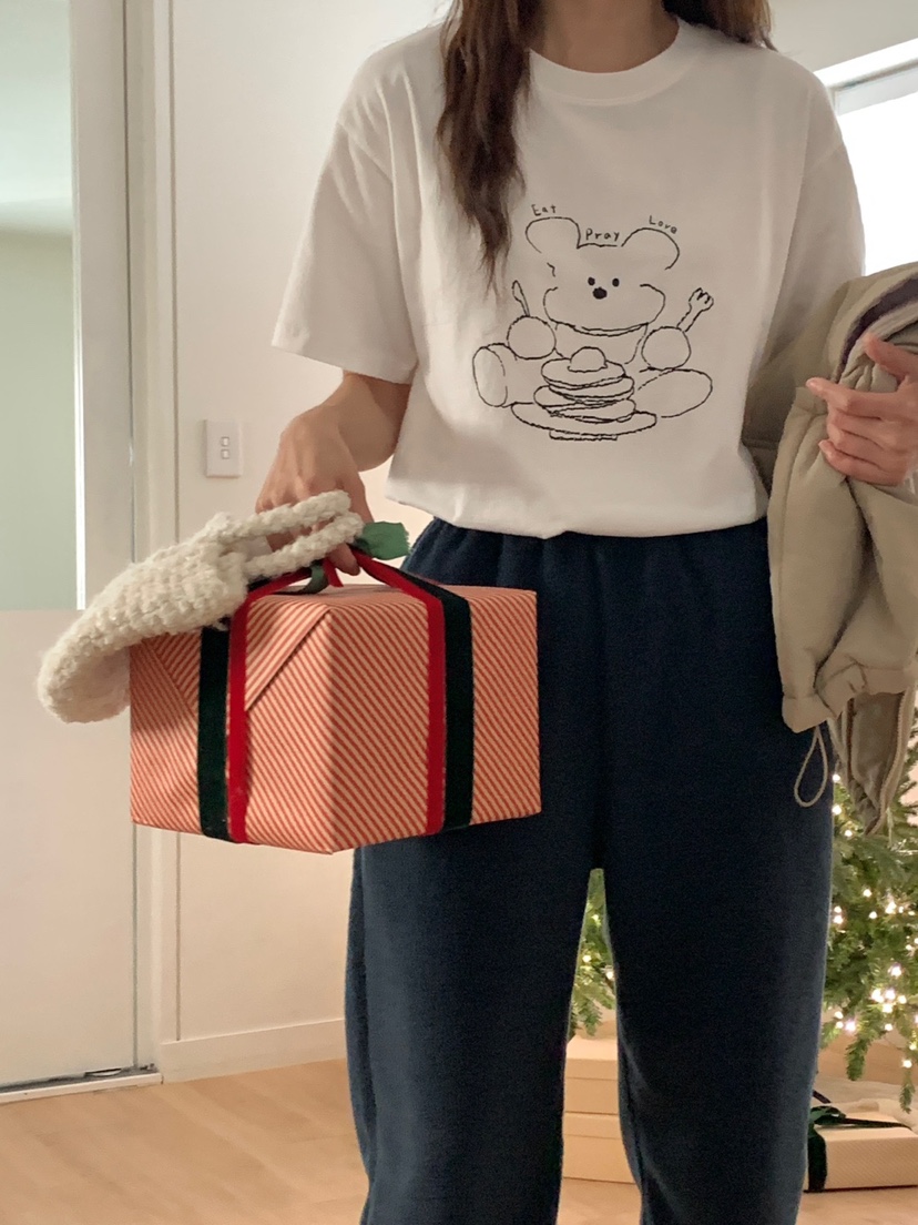 WOOD韓國直郵㊣女裝新品推薦人氣職業時尚休閑25秋冬休閑褲抓絨WOOD休閑褲