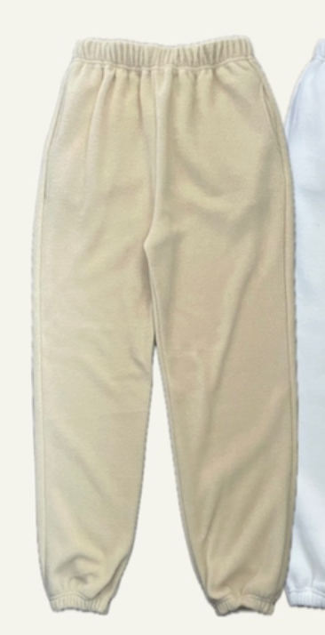 WOOD韓國直郵㊣女裝新品推薦人氣職業時尚休閑25秋冬休閑褲抓絨WOOD休閑褲圖色1