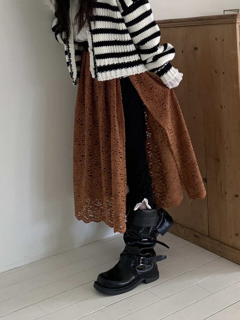 MAISONDEGLORY東大門㊣直郵女士新款休閑人氣職業長裙裹身裙MAISON DE GLORY長裙