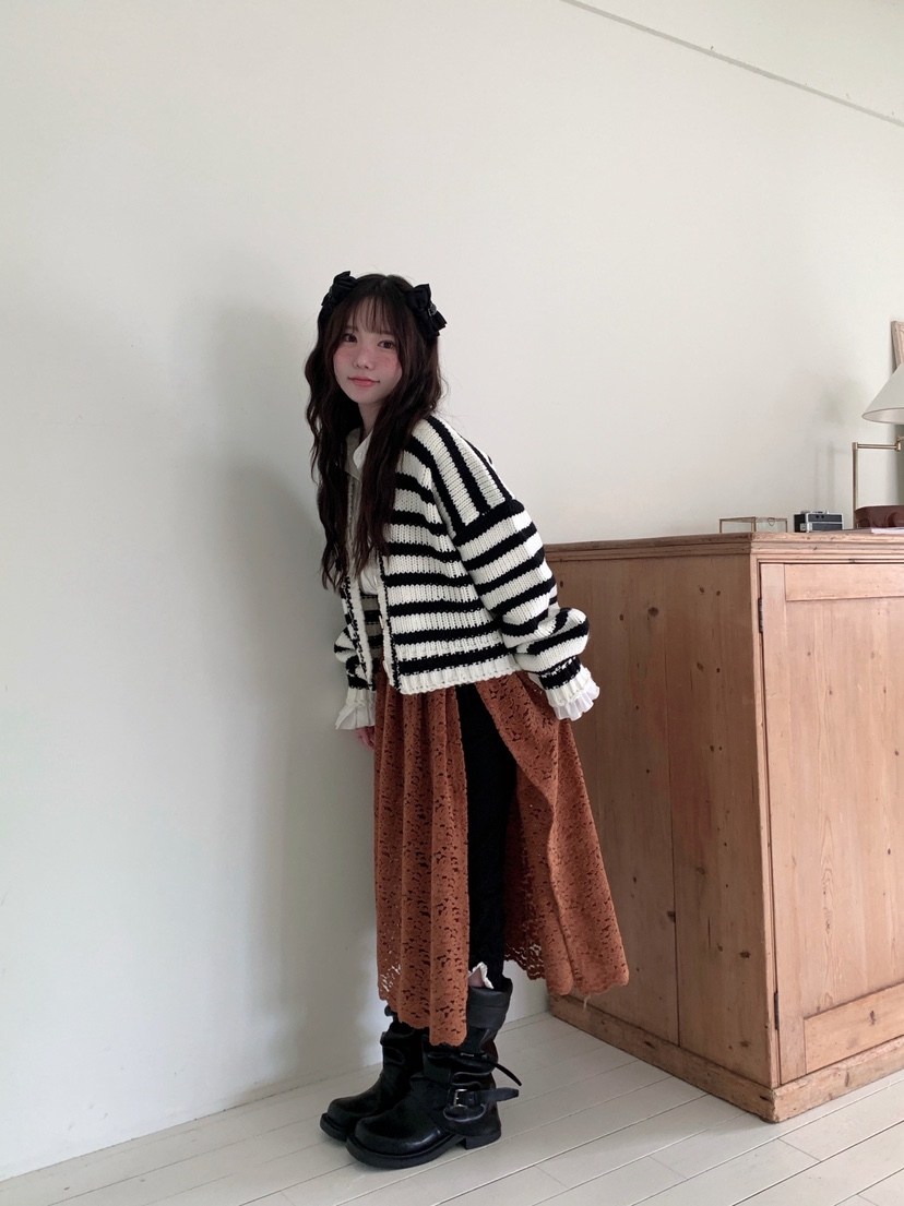 MAISONDEGLORY東大門㊣直郵女士新款休閑人氣職業長裙裹身裙MAISON DE GLORY長裙