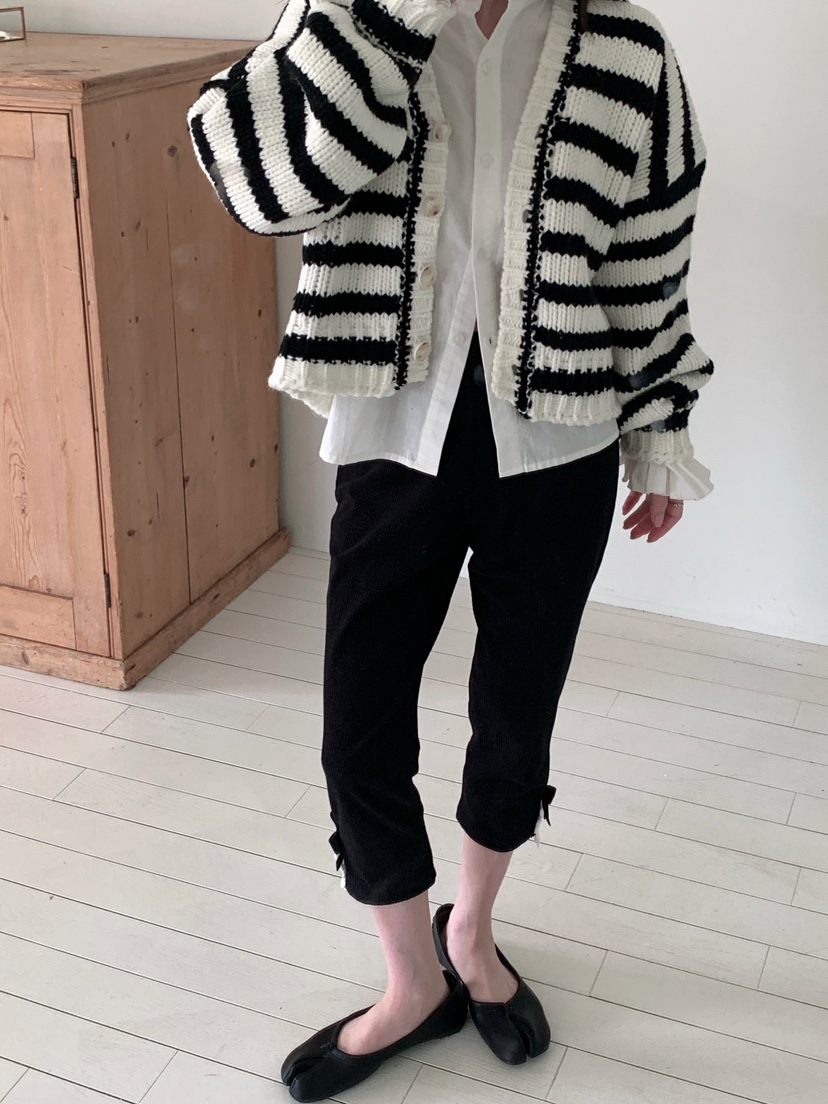 MAISONDEGLORY韓國直郵㊣女裝新品休閑推薦針織衫奶油色羊毛衫MAISON DE GLORY針織衫