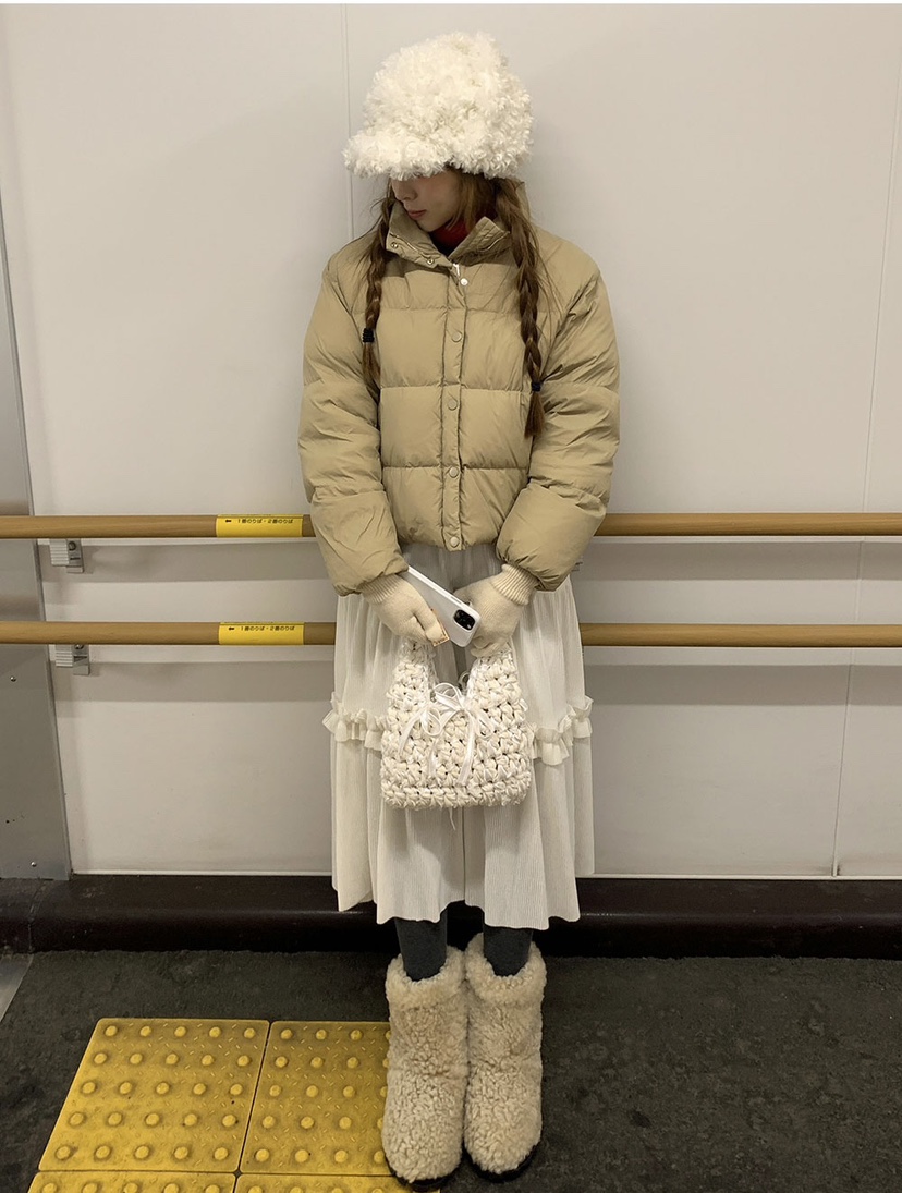 FRILL-T東大門㊣直郵女士新品休閑熱賣職業時尚推薦25秋冬長裙FRILL-T長裙