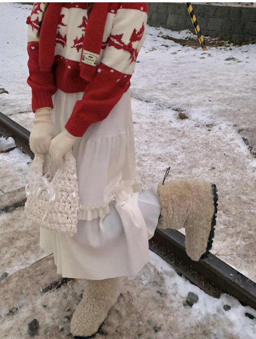 FRILL-T東大門㊣直郵女士新品休閑熱賣職業時尚推薦25秋冬長裙FRILL-T長裙