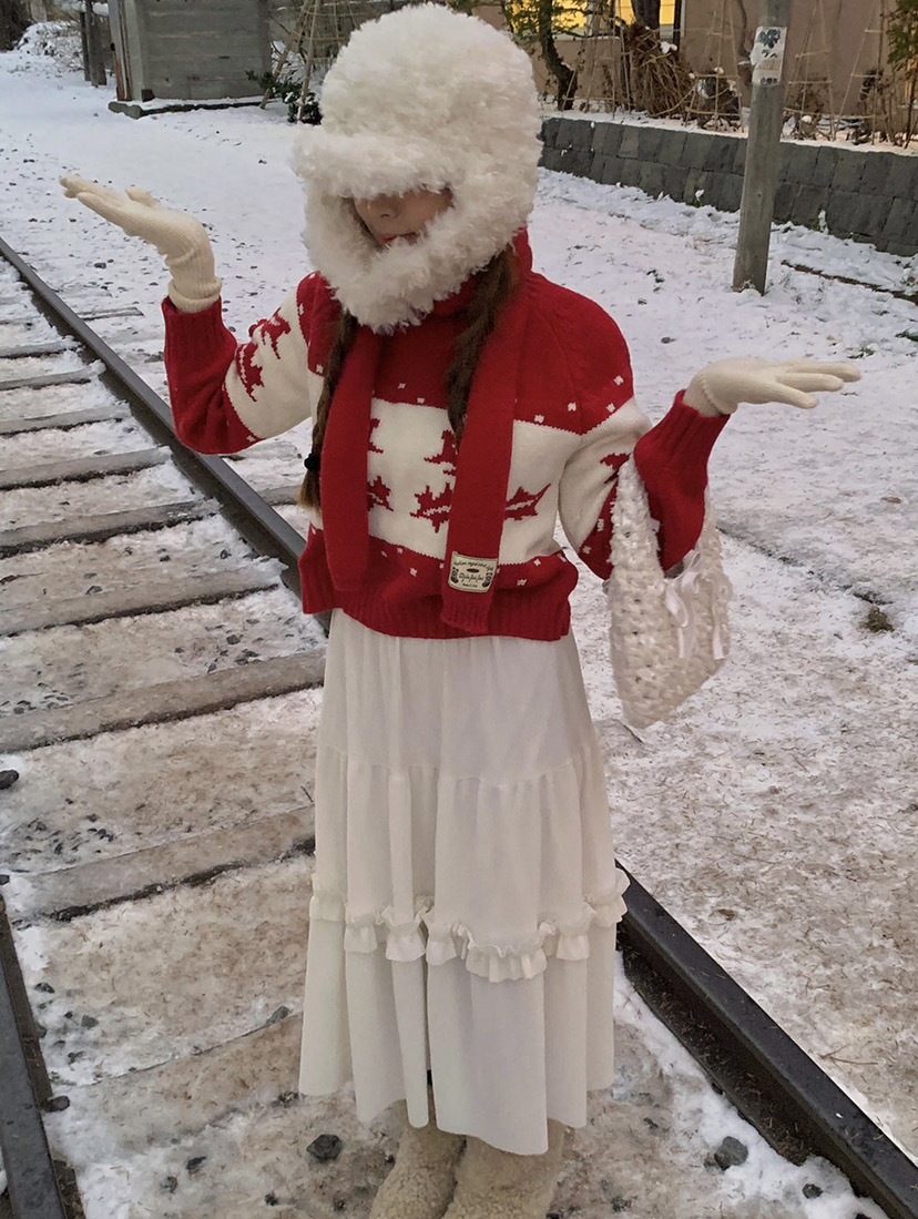 FRILL-T東大門㊣直郵女士新品休閑熱賣職業時尚推薦25秋冬長裙FRILL-T長裙