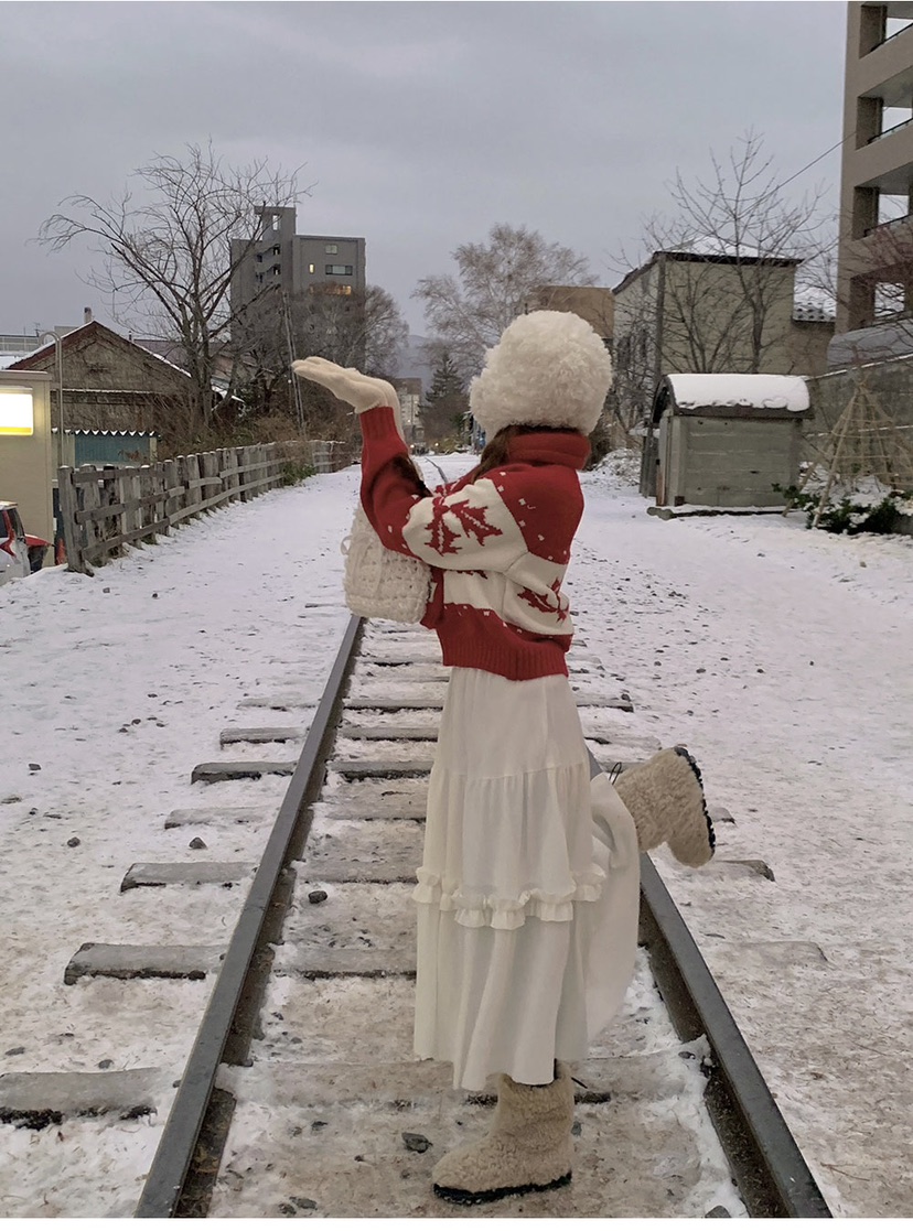 FRILL-T東大門㊣直郵女士新品休閑熱賣職業時尚推薦25秋冬長裙FRILL-T長裙