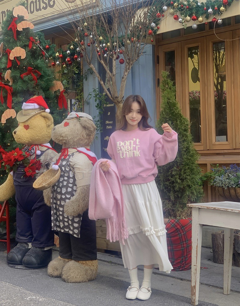 FRILL-T東大門㊣直郵女士新品休閑熱賣職業時尚推薦25秋冬長裙FRILL-T長裙