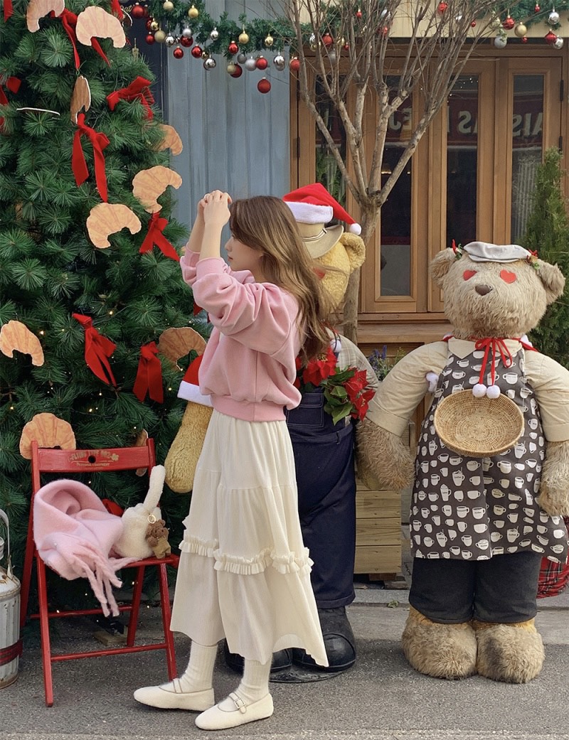 FRILL-T東大門㊣直郵女士新品休閑熱賣職業時尚推薦25秋冬長裙FRILL-T長裙