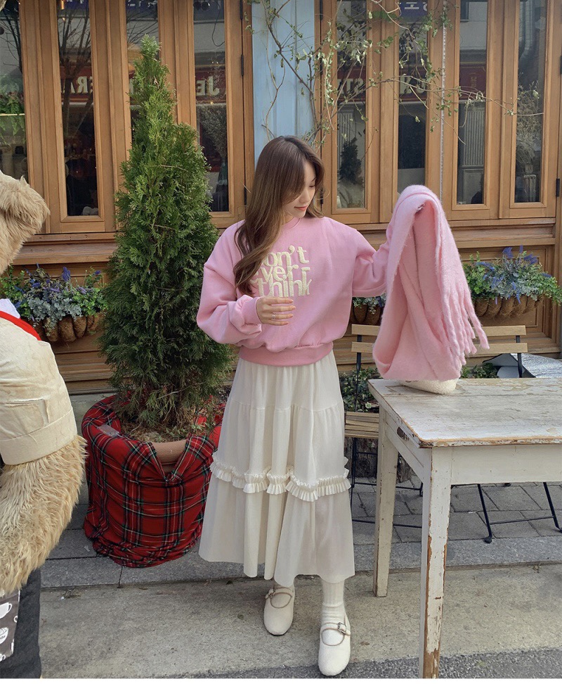 FRILL-T東大門㊣直郵女士新品休閑熱賣職業時尚推薦25秋冬長裙FRILL-T長裙