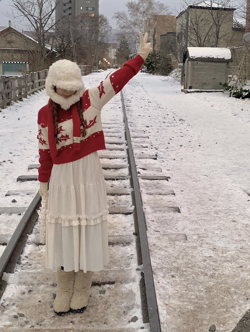 FRILL-T東大門㊣直郵女士新品休閑熱賣職業時尚推薦25秋冬長裙FRILL-T長裙圖色1