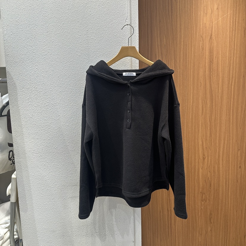 ON THE MODE東大門㊣代購女士新款職業休閑25秋冬長袖T恤紐扣ON THE MODE長袖T恤圖色3