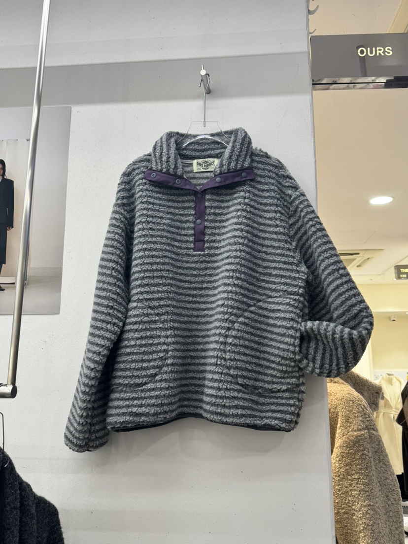 OURS韓國代購㊣女裝新款時尚熱賣職業25秋冬推薦休閑衛衣條紋OURS衛衣圖色2