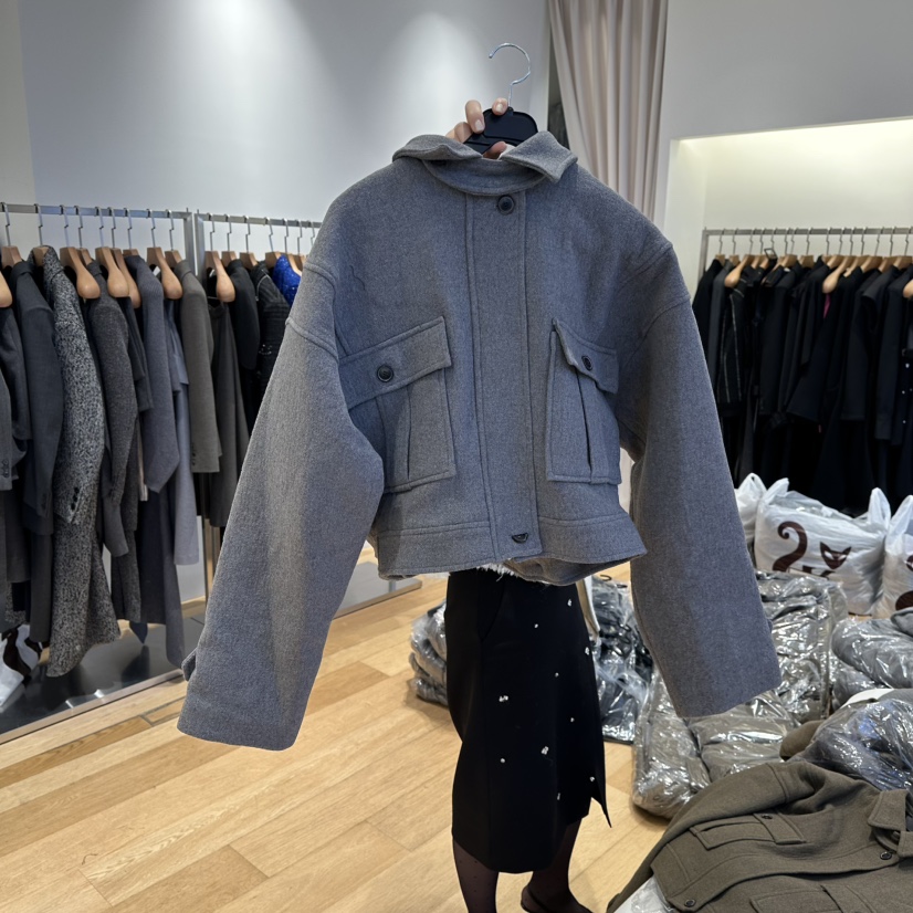 VAN NZILL韓國直郵㊣女士新款人氣職業推薦休閑時尚25秋冬夾克VAN NZILL夾克圖色2