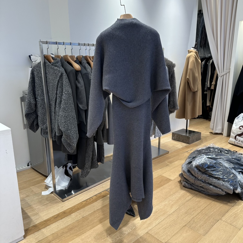 VAN NZILL韓國直郵㊣女裝新品休閑25秋冬推薦時尚職業連衣裙VAN NZILL連衣裙