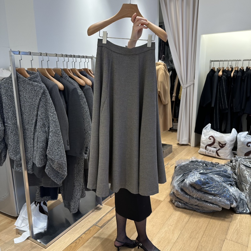 VAN NZILL東大門㊣代購女裝新款人氣時尚25秋冬休閑推薦長裙VAN NZILL長裙圖色1