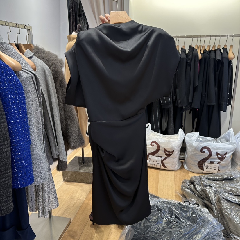 VAN NZILL東大門㊣直郵女士新款時尚推薦職業熱賣25秋冬連衣裙VAN NZILL連衣裙圖色3