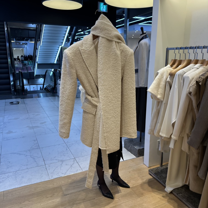 VAN NZILL東大門㊣直郵女士新款熱賣25秋冬人氣休閑短款大衣VAN NZILL短款大衣圖色2