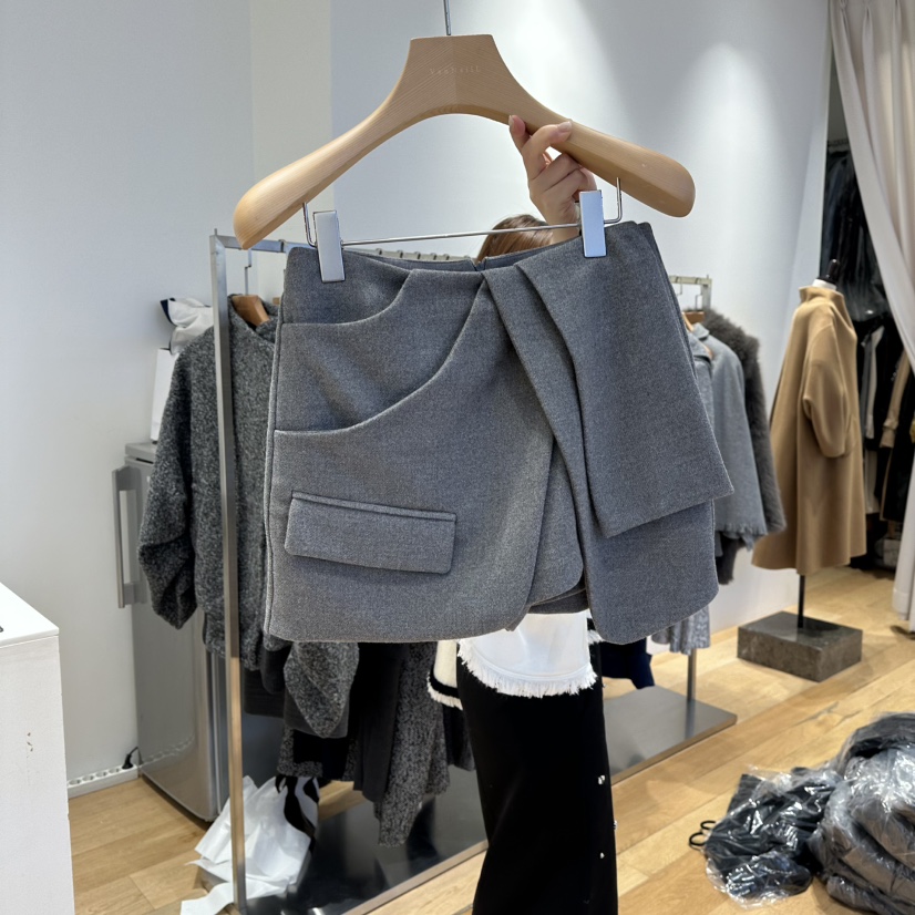 VAN NZILL東大門㊣實拍女裝新款熱賣休閑人氣推薦職業裙褲VAN NZILL裙褲圖色1