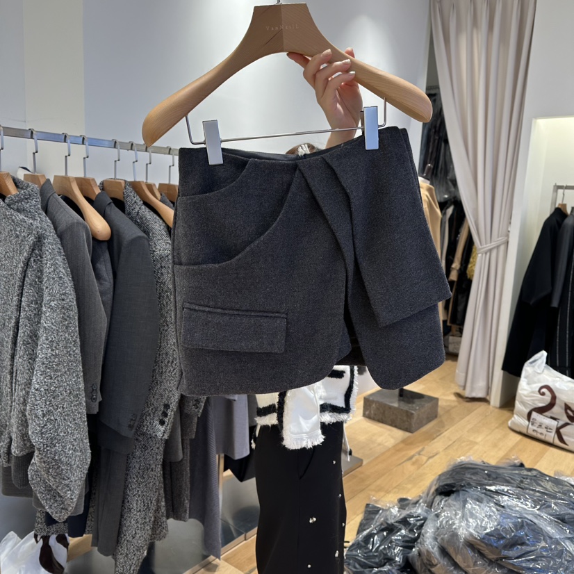 VAN NZILL東大門㊣實拍女裝新款熱賣休閑人氣推薦職業裙褲VAN NZILL裙褲圖色2