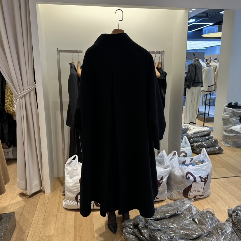 VAN NZILL東大門㊣直郵女裝新款25秋冬人氣休閑中長款大衣VAN NZILL中長款大衣