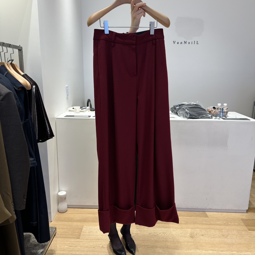 VAN NZILL東大門㊣實拍女裝新品時尚人氣職業熱賣25秋冬休閑褲VAN NZILL休閑褲圖色2