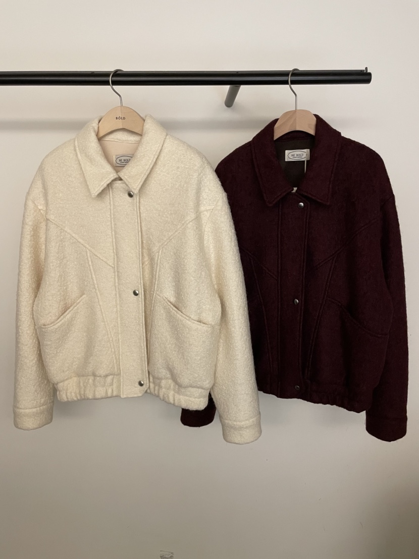 BOLD-A東大門㊣直郵女裝新款熱賣時尚25秋冬人氣推薦短款大衣RE BOLD短款大衣