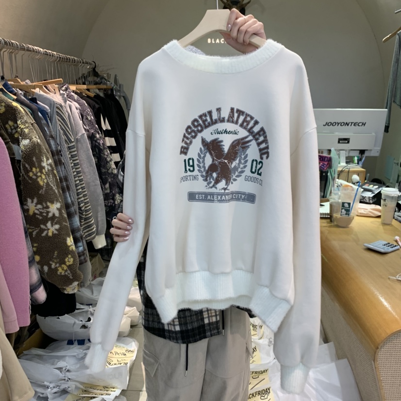 BLACKFRIDAY東大門㊣直郵女士新款人氣時尚熱賣職業衛衣加絨BLACK FRIDAY衛衣圖色3