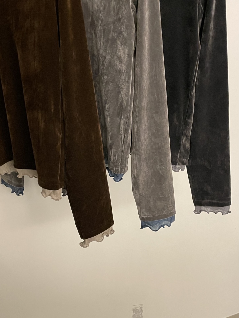 BOLD-A韓國直郵㊣女士新款25秋冬休閑推薦人氣長袖T恤天鵝絨RE BOLD長袖T恤