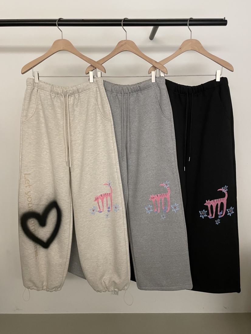 BOLD-A韓國代購㊣女裝新品休閑推薦熱賣25秋冬時尚休閑褲加絨RE BOLD休閑褲